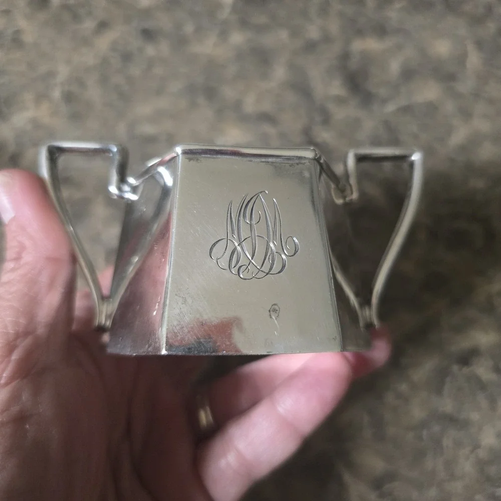 Webster Co. Sterling Silver Cream & Sugar Set